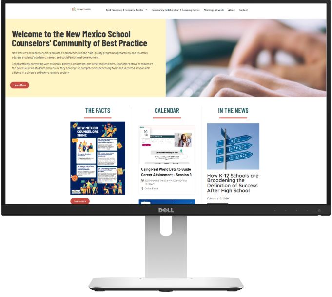 new mexico counselor website front page